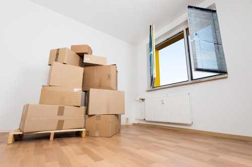 Packing boxes and materials for moving