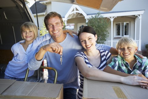 Experienced removalists packing belongings for storage