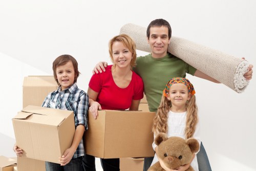 Eco-friendly packing materials used by Lambeth Storage